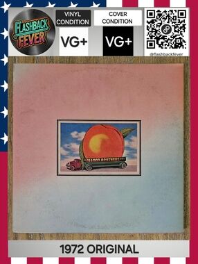 THE ALLMAN BROTHERS BAND•Eat A Peach•1972 US 2×LP (#2CP 0102) Terre Haute Press